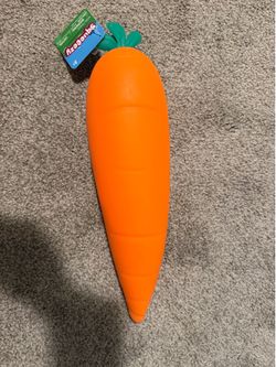 Squeezy Large Carrot Squishy Toy