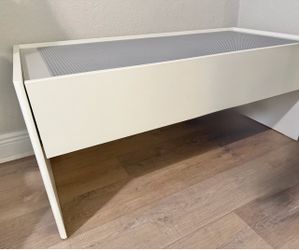 White LEGO Play Table with Storage Drawer - from Ikea originally