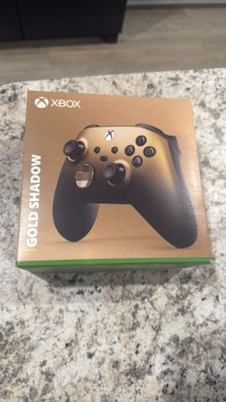Xbox Gold Shadow Special Edition Controller – New
