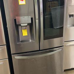 LG LRFVSD Craft Ice Smart Wi-Fi Enabled 29.7-cu ft French Door Refrigerator  Q