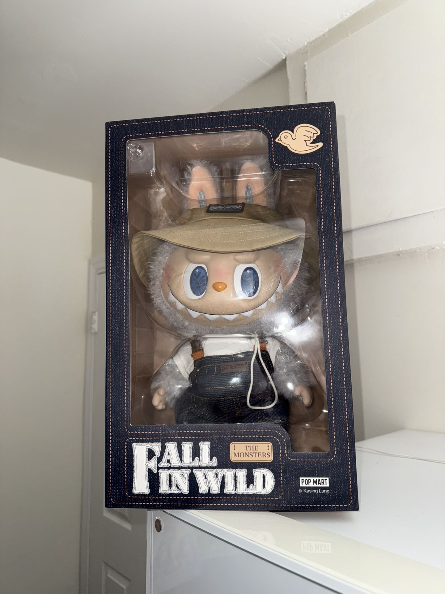 labubu fall in wild fiw pop mart