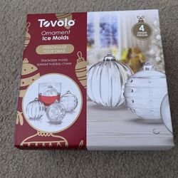 Ornament Ice Molds (Tovolo Brand) 