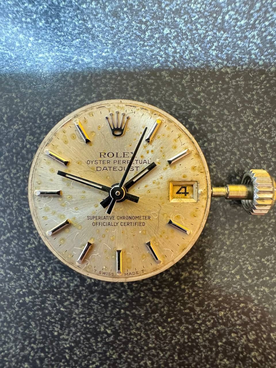 Rolex cal. 1130 Butterfly Swiss Movement - good working 26 jewels perpetual used