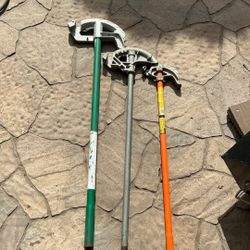 Pipe Benders 1” Greenlee ,Klein 1/2  And GB 3/4. 