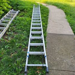 32ft Werner extension ladder 