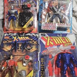4 1995 ToyBiz Marvel Comics X-Men


