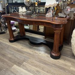 Ralph Lauren Flame Mahogany Neoclassical Server Buffet Sideboard Console Table - 72” x 23” - Retail $3200