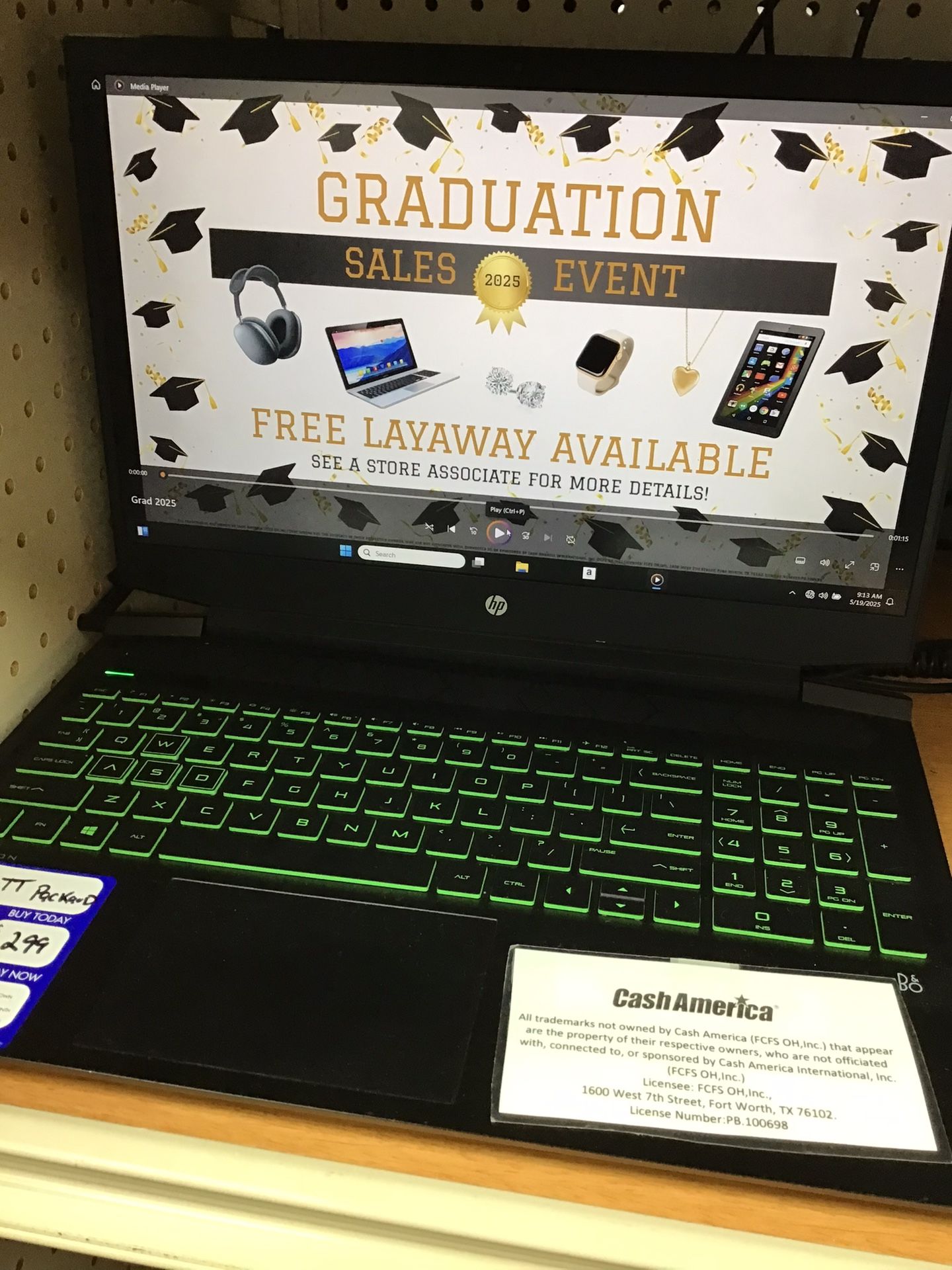 Hewlett-Packard Gaming Laptop