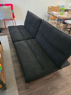 Black futon