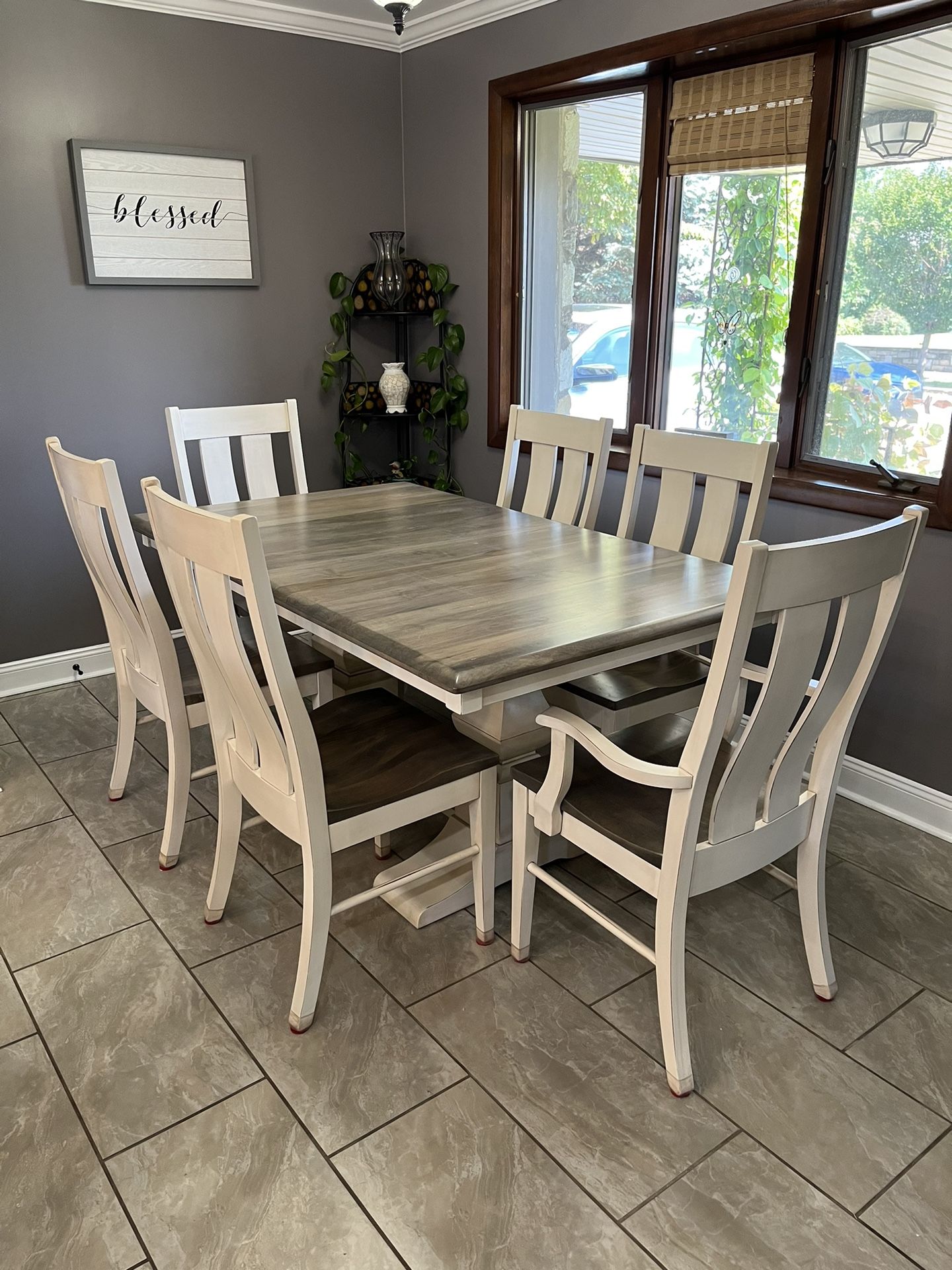 Custom Made By The Amish dining room table