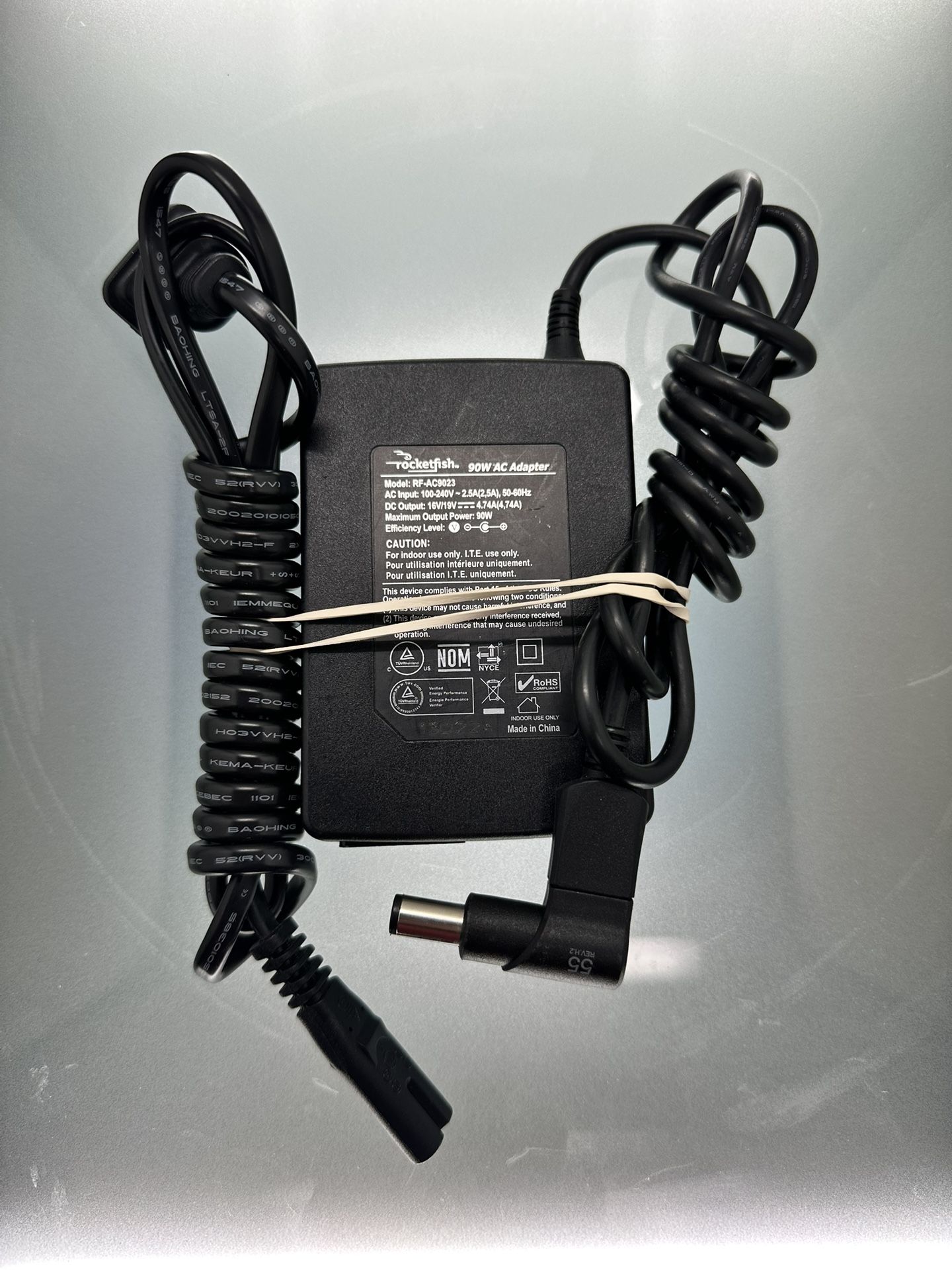 Rocketfish 90W AC Adapter (Model: RF-AC9023) - Tested & Works 100%