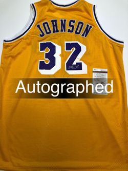 Magic Johnson SIGNED Lakers Jersey w/JSA