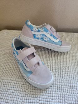 Van's kids Velcro shoes. Size 2