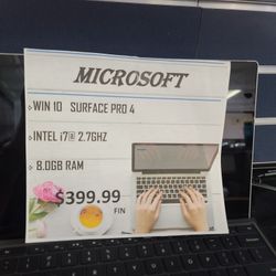 Surface 4 Pro 