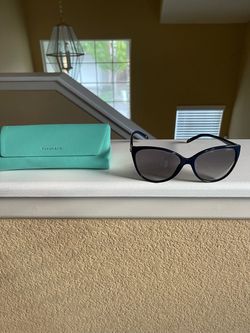 Tiffany & Co. Cat-Eye Sunglasses with Case