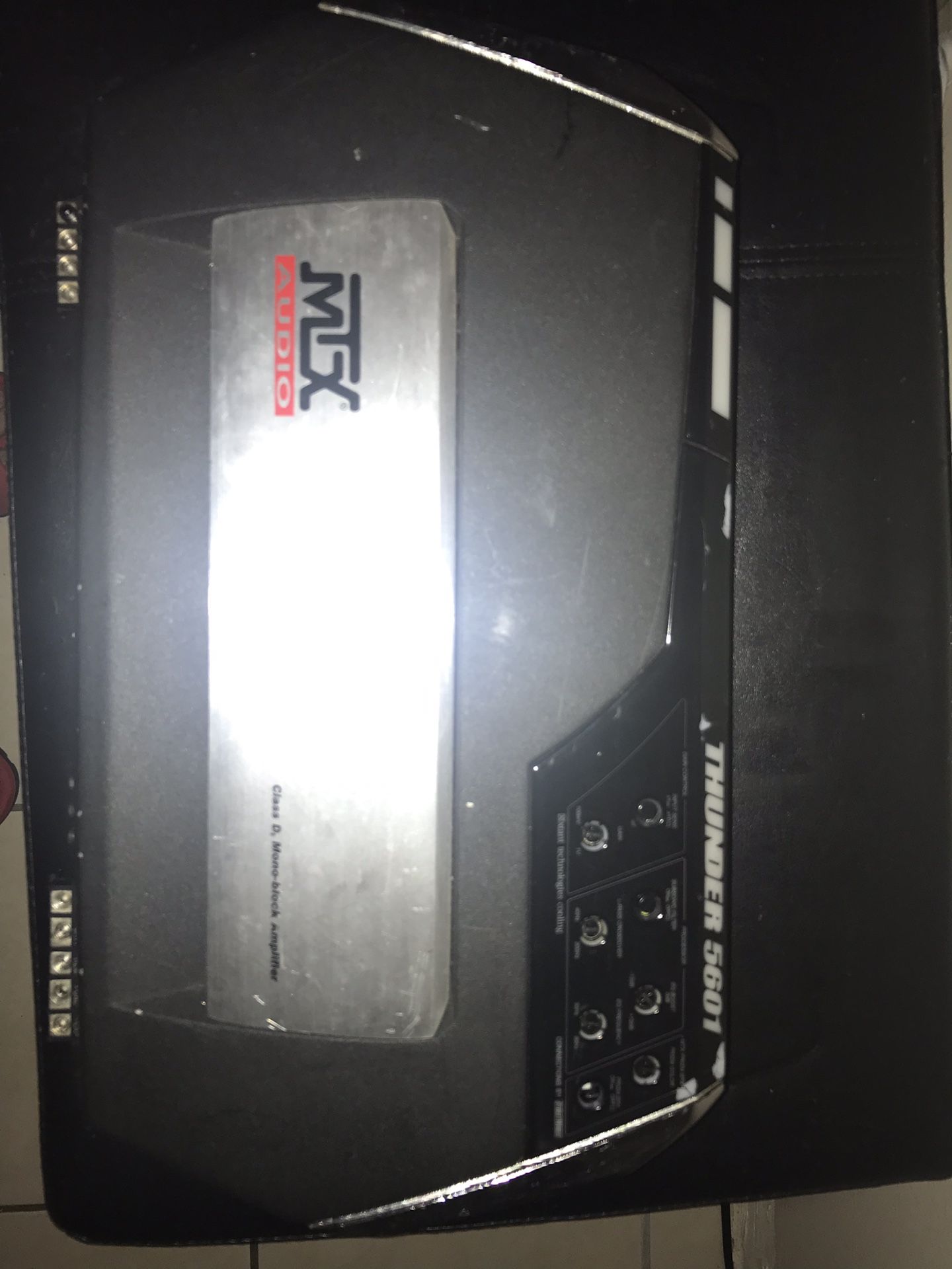🔺MTX Thunder 5601🔺 Class D monoblock amplifier