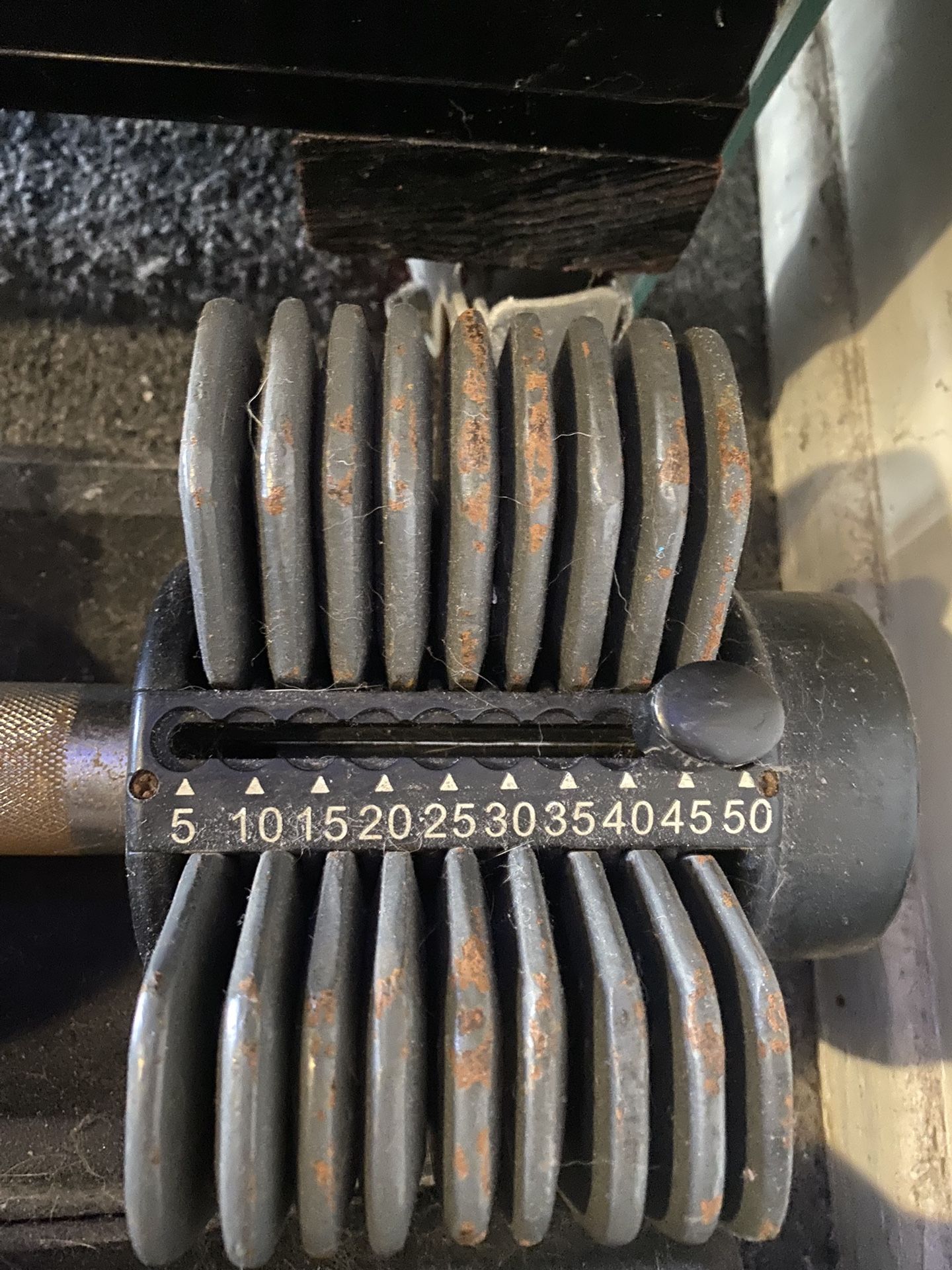 Adjustable Weights With Two 15 Weights