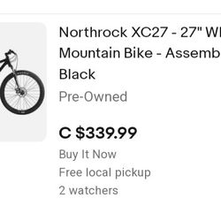 Northrock 27.5in Mountain Bike