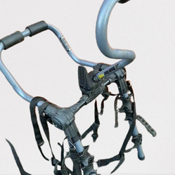 Rhode Gear Pro Revolution 3-Bike  Bicycle Car Rack - Trunk, Hatchback, Adjustable Bike Carrier