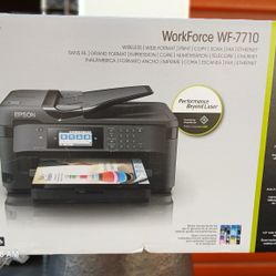 Epson WorkForce WF-7710 Wireless Wide-Format All-In-One Printer (New in Box)