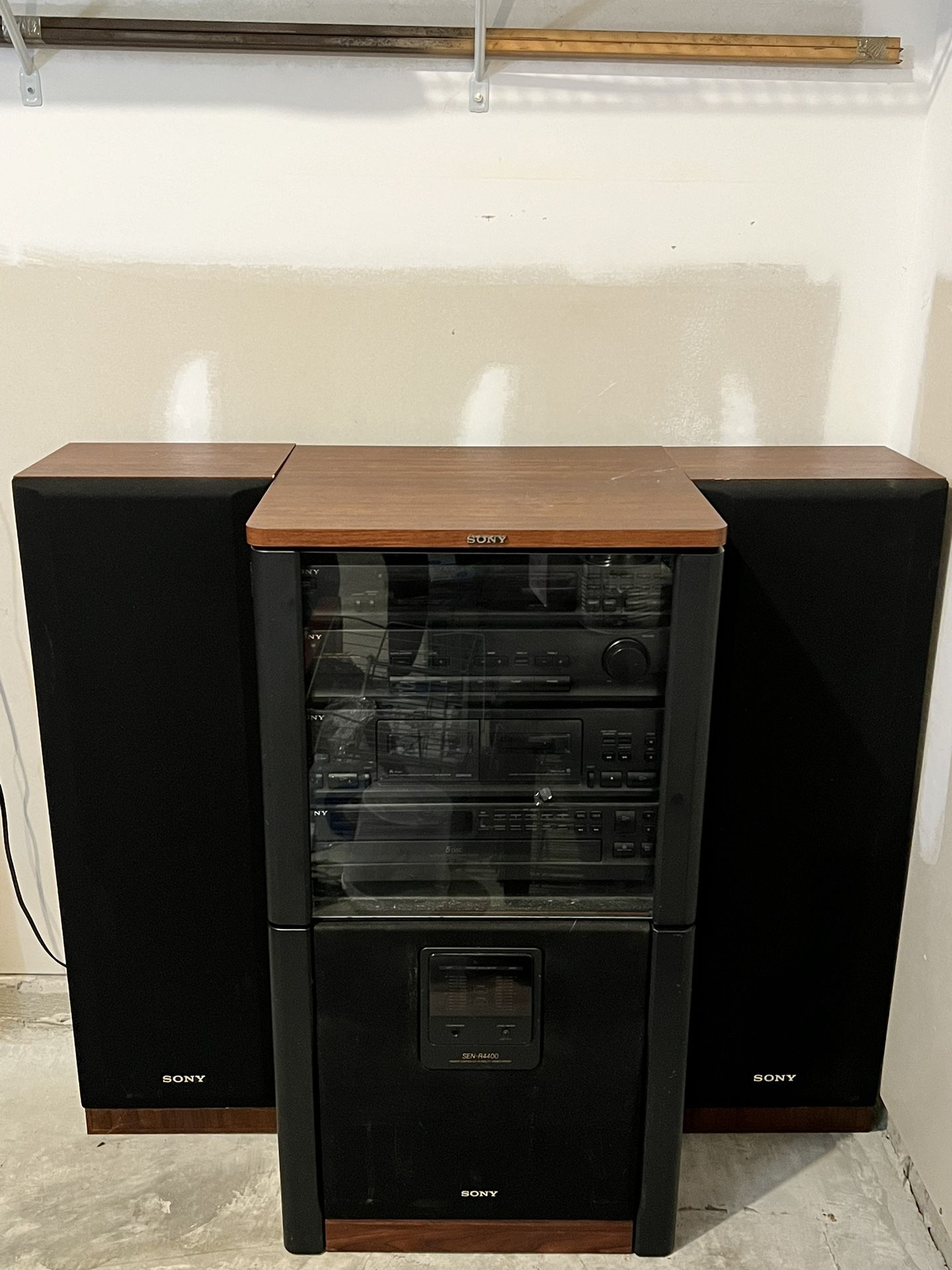 Vintage Sony Stereo System
