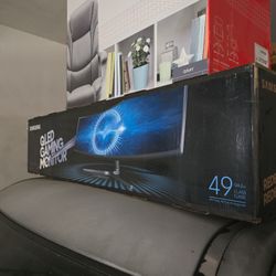 Samsung - 49" Odyssey G9 G91F 1000R Curved Dual QHD 