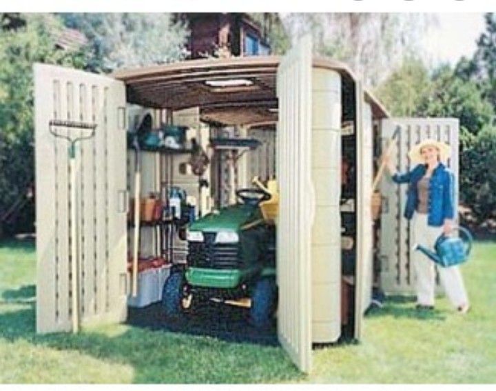 Thinking outside box shed