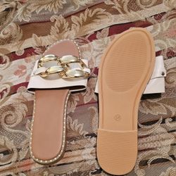 LADIES SLIDE SANDALS 