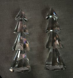 2 New Crystal Christmas Trees / Tree Decor