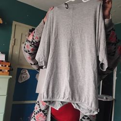 Gray Blouse Size Small