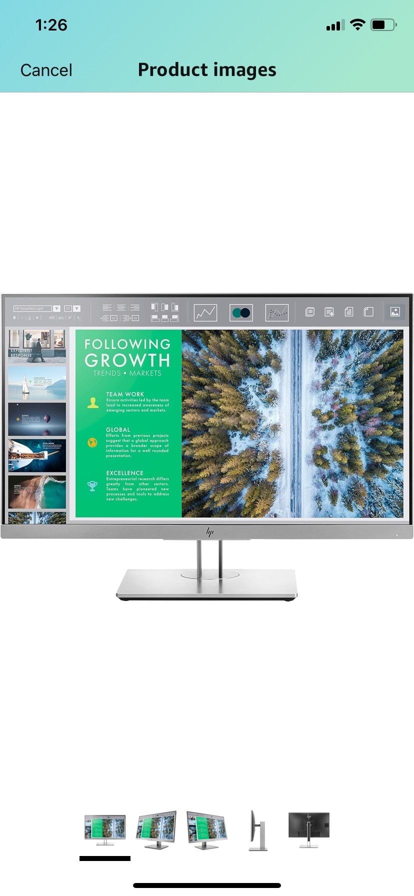 HP Elite Display Monitor 23.8 Inch (Unopened Box)