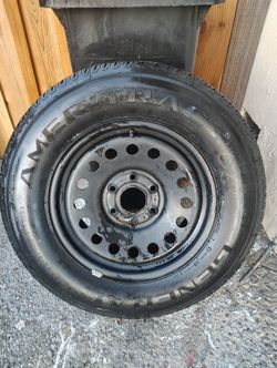 Brand New 6lug Rim And Tire For Sale