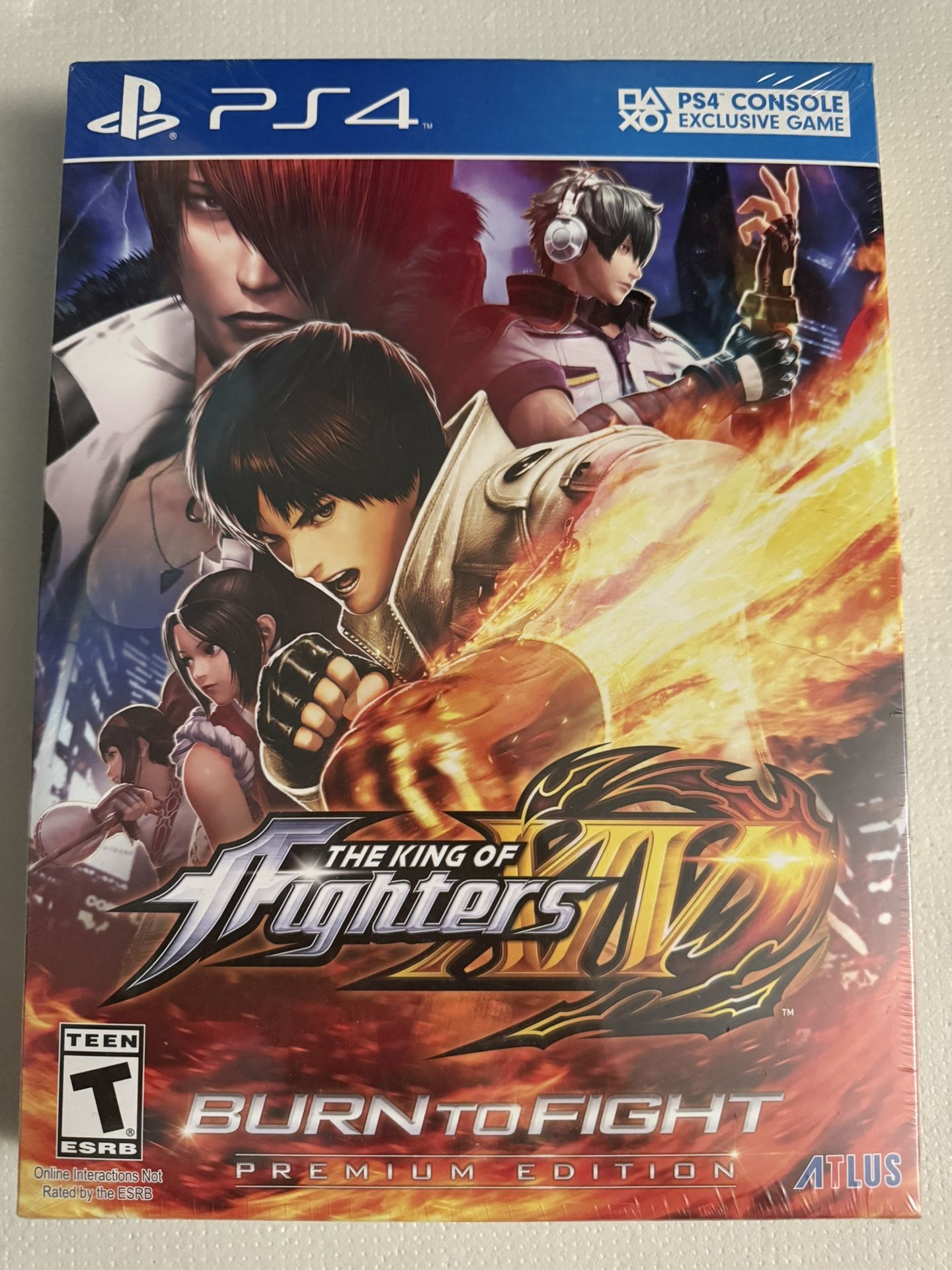 NEW King of Fighters XIV: Burn to Fight Premium Edition - Sony PlayStation 4 PS4 Sealed Sell/Trade