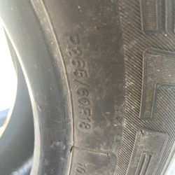 3 Tires Size 265/60/18