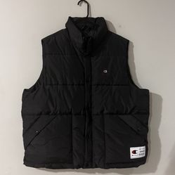 MEN’S  CHAMPION PUFFER VEST/JACKET