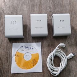 Netgear 85 Adapter Kit (Model: XET1001) For Sale (Extend Internet Access To Any Power Outlet)