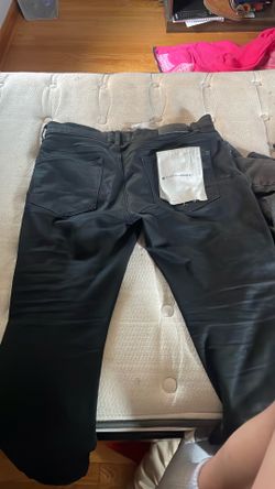 Purple jeans
