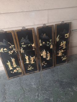 VENTAGE CHINESE ART SET