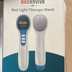 Red light therapy wand