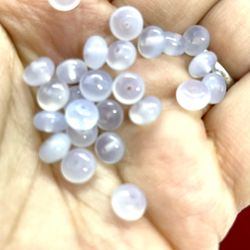 Lot Of Chalcedony Beads