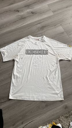 Firecrackers shirt, size large