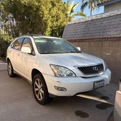 2009 White Lexus RX350 For Parts