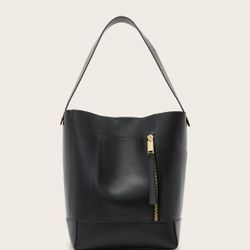ALLSAINTS- Alba Leather Hobo Shoulder Bag