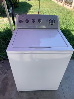 Whirlpool washer large capacity