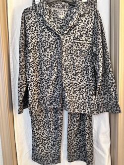 Medium Anne Klein Leopard Print Pajama Set