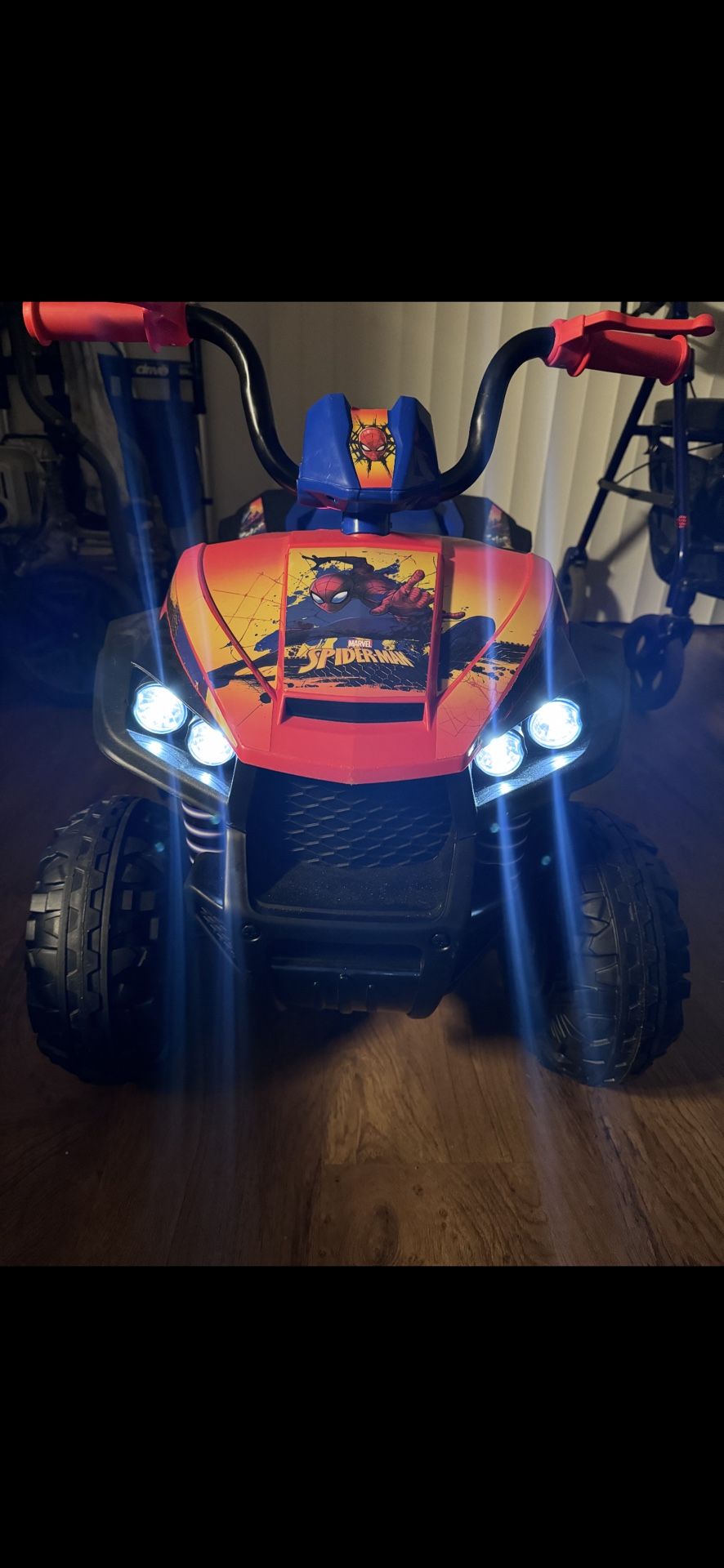 Brand New Spider-Man Kids 12v 4wheeler
