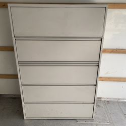 5 Drawer Lateral File Cabinet 