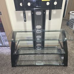 3 Level Glass TV Stand $40 OBO