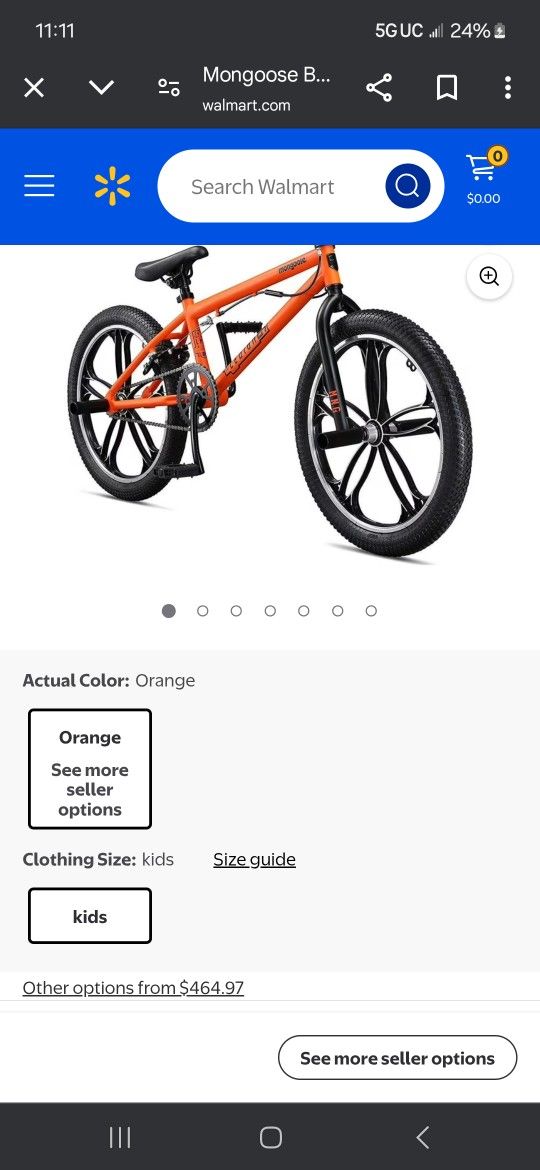 Mongoose Legion Freestyle MAG Bike