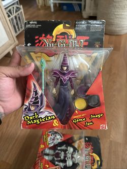 Yugioh / Dark Magician 1996 Figure In Original Packaging